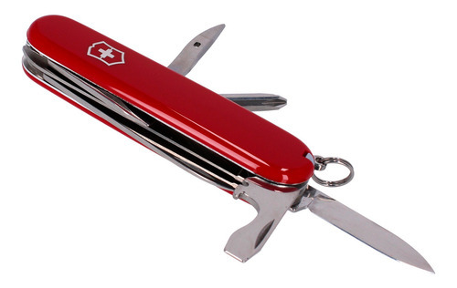 Navaja Victorinox De Bolsillo 13 Funciones Hiker Serrucho Color Rojo