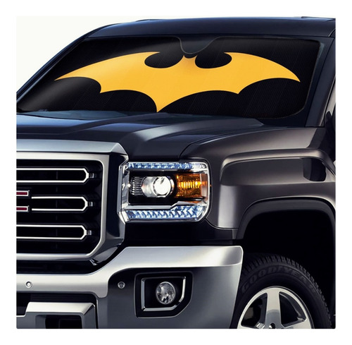 Parasol Batman Automóvil Cubre Parabrisa Acordeón Universal