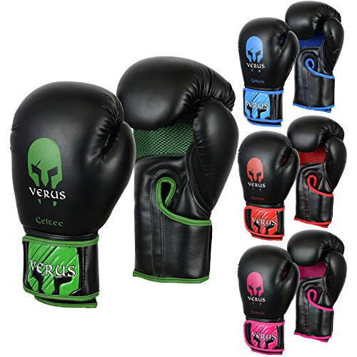 Guantes De Boxeo De Formación De Gel De Combate Mma Mu...