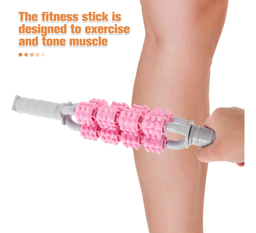 Muscle Roller Stick Para Piernas Y Espalda, Herramienta De M