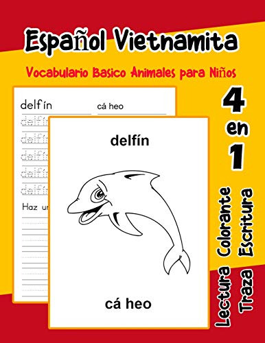 Espanol Vietnamita Vocabulario Basico Animales Para Ninos