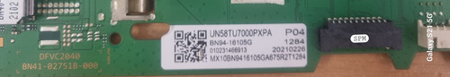 Main Board Samsung Para Un58tu7000pxpa