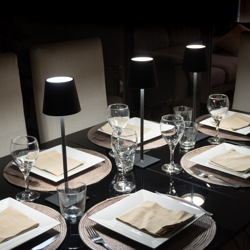 Lámpara De Mesa Led Inalámbrica Recargable Catania