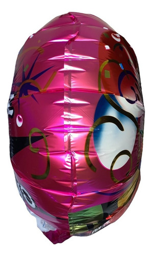30 Globo Feliz Año Metalico Mayoreo Fiesta