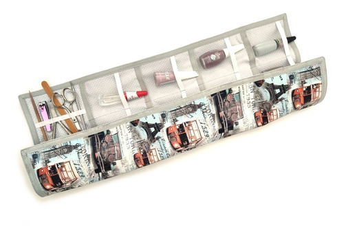 Imagem 6 de 6 de Organizador De Esmaltes E Acessórios Para Pendurar De Tecido