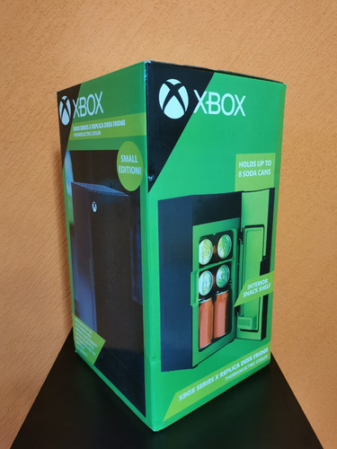 Xbox Series X Oficial Mini Refrigerador Capacidad 8 Latas