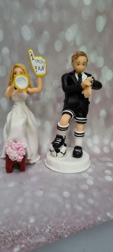 Adorno Para Torta Novio Rugbier...bodas Rugby