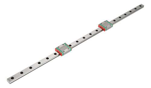 Bloco De Trilho Linear: 1 Peça, 500 Mm, Guia Em Miniatura Mg