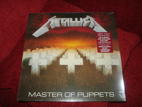 Vinilo Metallica / Master Of Puppets (nuevo Sellado) Europeo