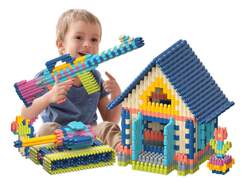 Kit De Juguete Bloques De Construcción Para Niños 800 Pcs