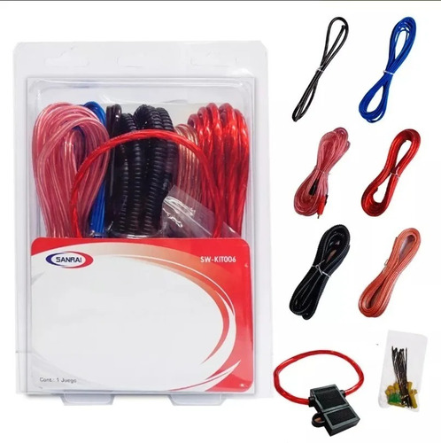 Kit De Cables Para Instalacion De Potencia 