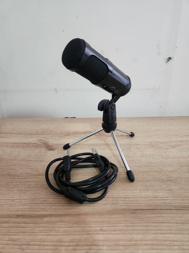 Microfono De Condensador Con Tripode Incorporado - Usb