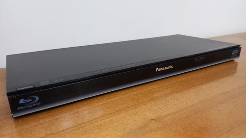 Reproductor De Bluray Panasonic Dmp-bdt110 3d Full Hd - Zwt Negro (Usado)