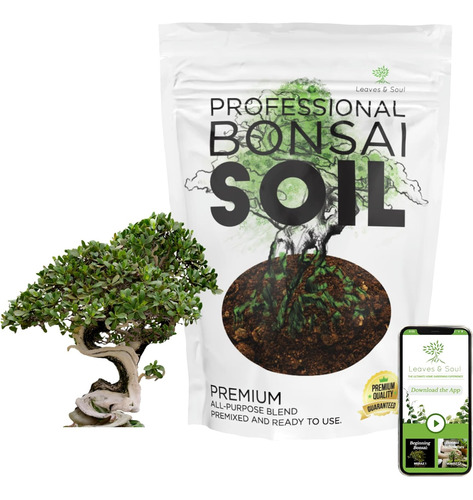 Bonsai Soil Premium - Mezcla Multiusos | Premezclada Lista P
