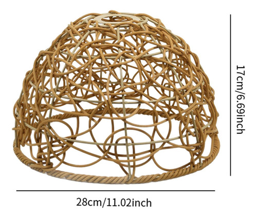Pantalla Tejida, Cubierta Para Luces Decorativas, Lámpara