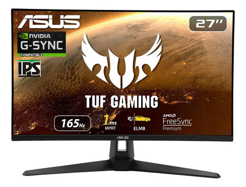 Asus 27 Tuf Vg279q1a Gsync Freesync Ips 165hz 1ms Parlantes