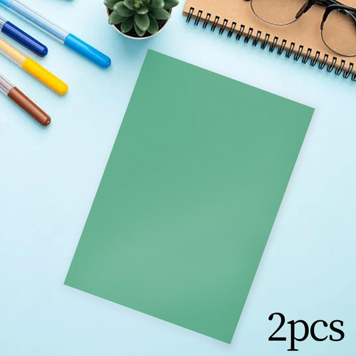 2 Piezas De Lámina Translúcida De Pvc, Hoja De Pvc Verde