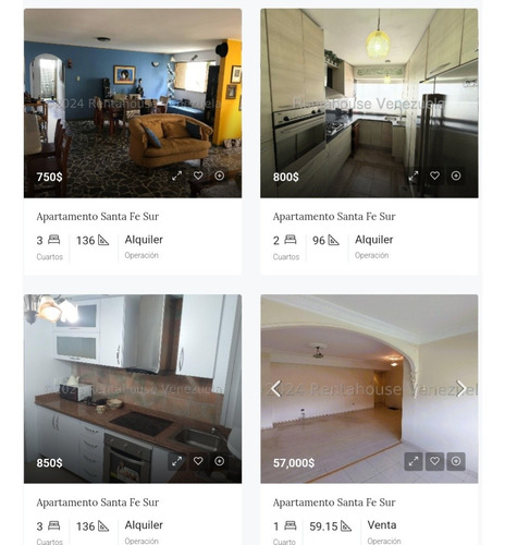 Apartamentos En Alquiler En Santa Fe Sur Rc