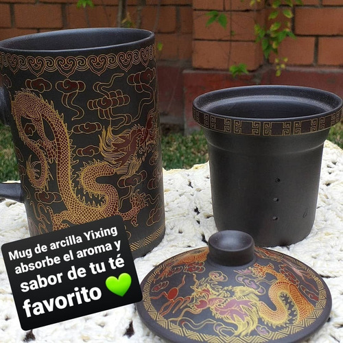 Taza Mug Arcilla Yixing Té Infusiones