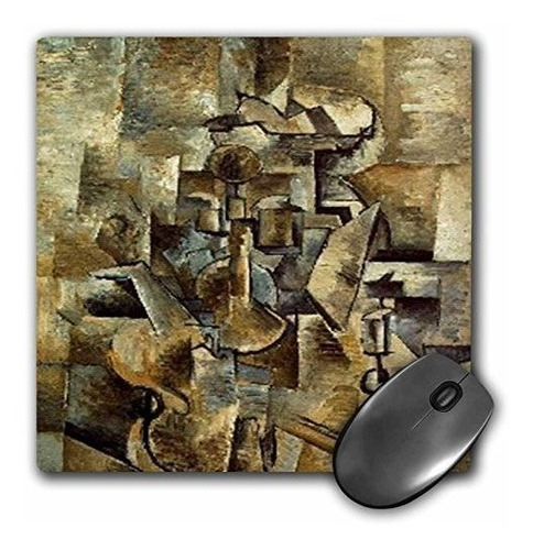 Pad Mouse - Picasso Painting Violin N Candlestick - Mouse Pa