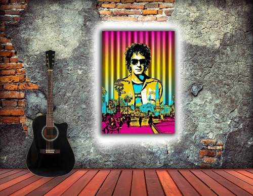 Imagen 6 de 10 de Cuadros Gustavo Cerati 50x70 Canvas Varios Diseños Medidas