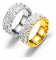 Comprar Anillo Acero Inoxidable Pedreria Circonio Mujer Boda