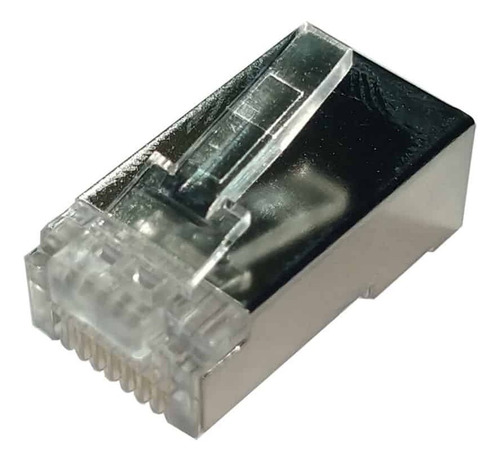 Conector Rj45 Cat 6  Dixon Blindado Apantallado Metalico 