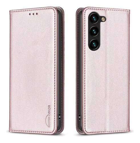 Funda Magnética De Piel Tipo Cartera Para Samsung Galaxy Car