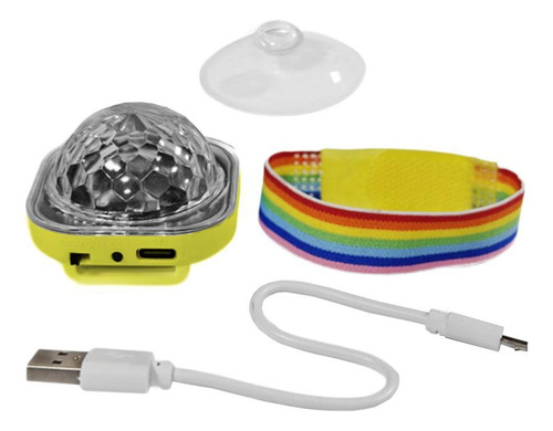 Mini Luz De Disco De Pulsera Disco Led Con Pulsera Portátil