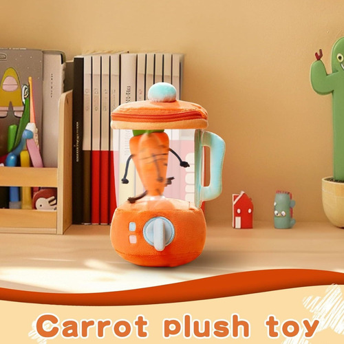 Ga Carrot Blender Plush Brinquedo Dão De Easter