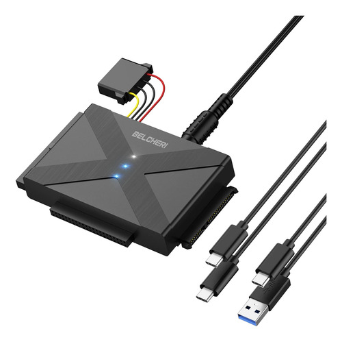 Belcheri Adaptador Usb 3.2 Gen 1 A Sata O Ide, Adaptador De