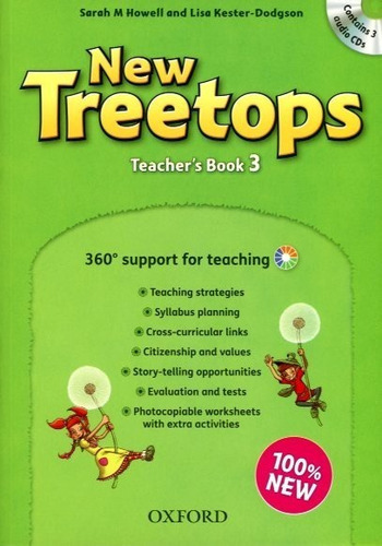 New Treetops 3 - Teacher's Book + Audio Cd, De Howell, Sarah. Editorial Oxford University Press En Inglés Internacional