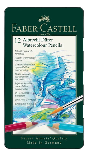Lapices Faber Acuarelables Albrecht Durer X 12