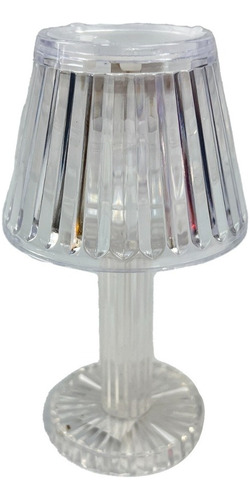 Pack 12 Lámpara Led De Mesa Acrílico Diseño Con Efecto Rayos