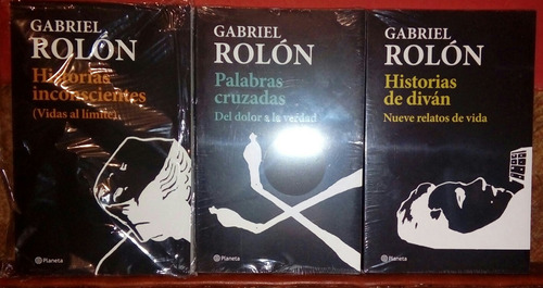 Lote X3 Libros Gabriel Rolon