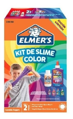 Masa Pegajosa Elmer's Kit De Slime Color 
