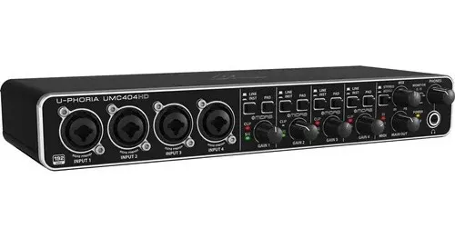 comprar Interface De Áudio U-phoria Umc404hd Midi Usb 2.0 - Behringe
