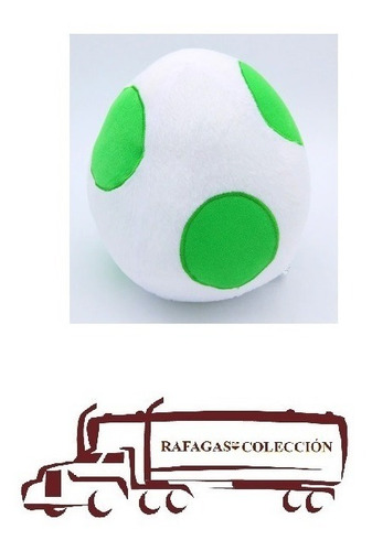 Peluche Nintendo Huevo De Yoshi 2 Piezas