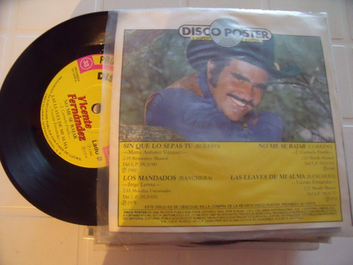 Ep Vicente Fernandez 4 Super Exitos (Usado)