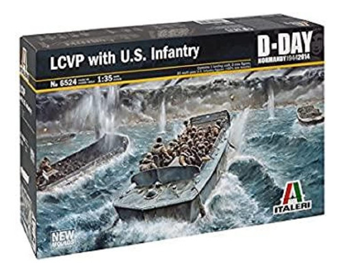 Italeri Models Lcvp Infanteria Estado Unids Serie D Day Kits