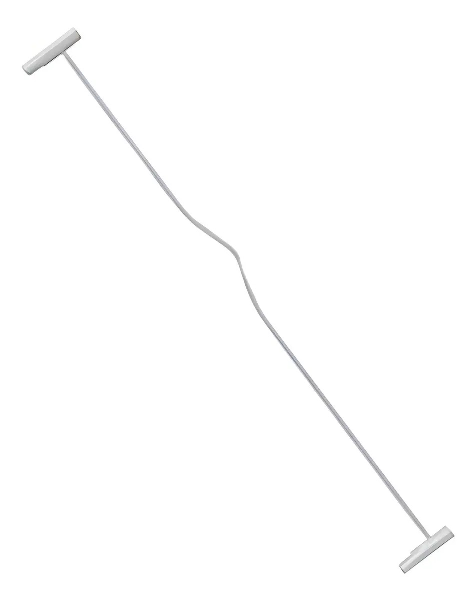 Extensor P/ Portão 69cm Pet Aramado 5 Cm Caes Cor Branco