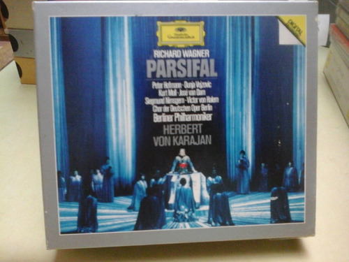 Cd 0338 - Parsifal - Richard Wagner - 4 Cd E Insert