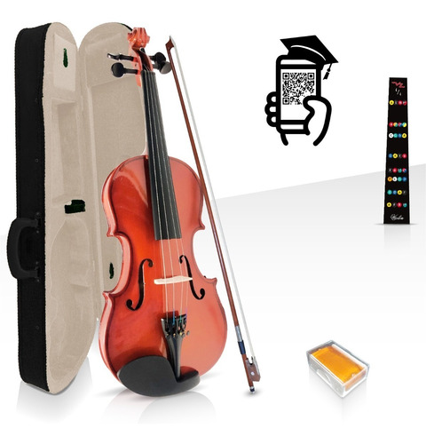 Kit Violín 4/4 Divarius Con Accesorios 