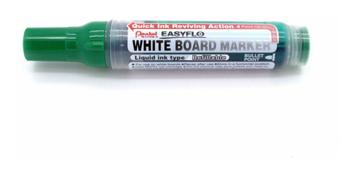 Marcador De Pizarra Pentel Easyflo  Mw50m-do Verde - Mosca