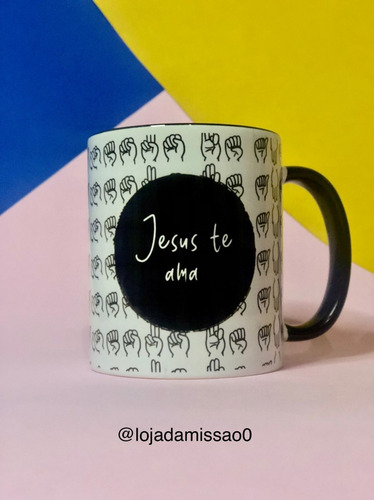 Caneca Com Frase Em Libras | Escolha Sua Frase