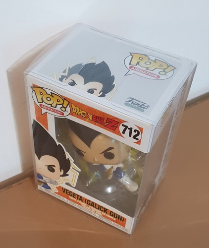 Funko Pop Vegeta Galick Gun#712 Dragon Ball Z C/ Protector