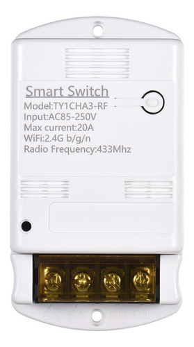 Imagen 2 de 9 de Wifi Smart Switch 10a Inalámbrico Temporizador De Luz 433mhz