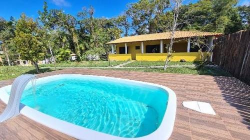 Imagem 2 de 14 de Chácara Com Lago E Piscina Em Itanhaém Litoral Sul De Sp