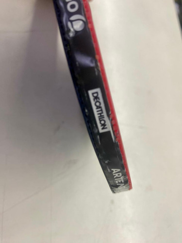 Raquete Tênis De Mesa Original Artengo Fr810 Vermelho/preto St (reto) (Usado)