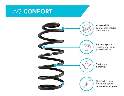 Ag Confort Resortes Delanteros Ford Escape 13-19